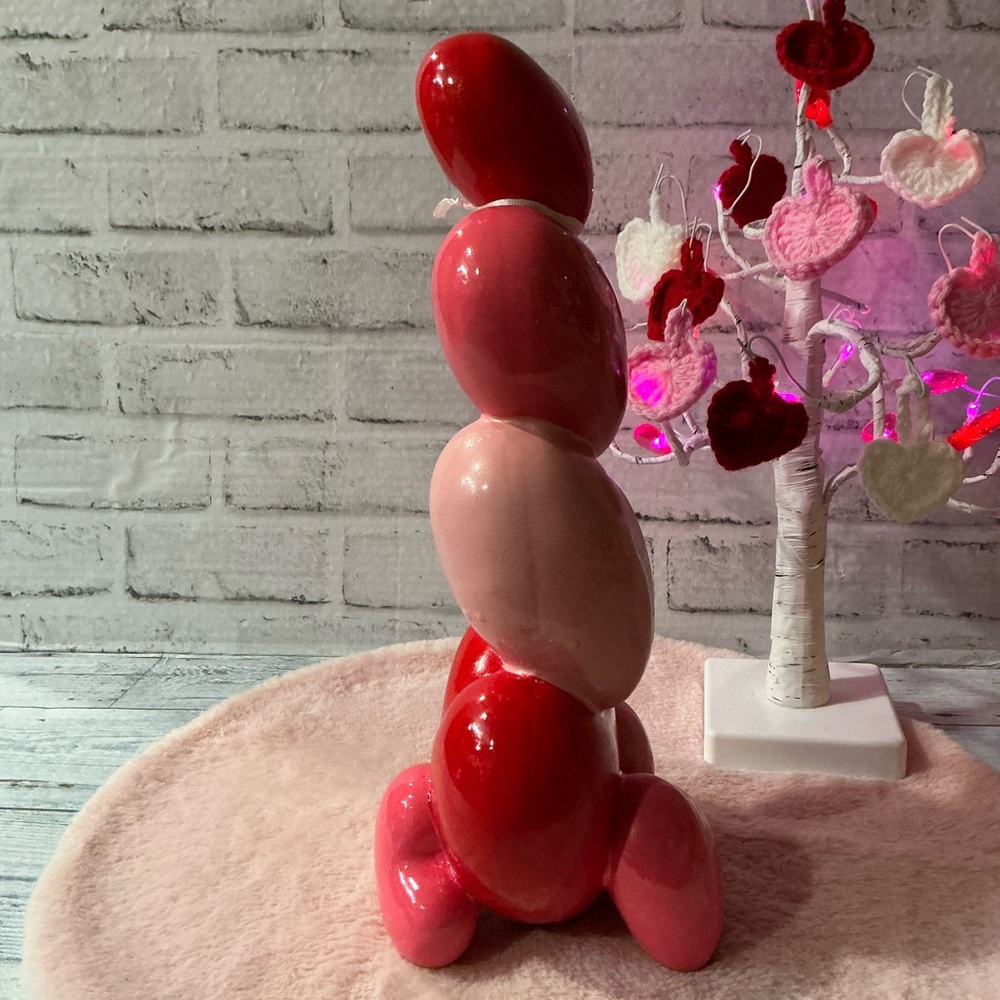 BELLA LUX 14”H Stacked Hearts Valentine Decor - Picture 2 of 7